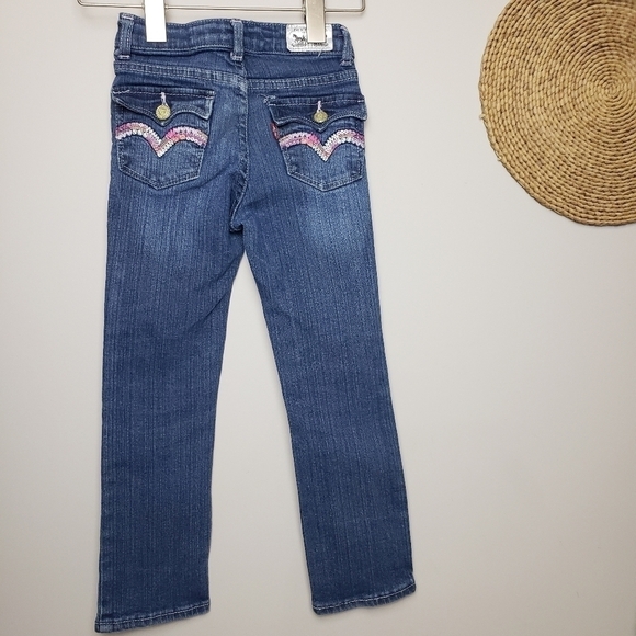 Girls Levi's Strauss Red Tab Jean's size 5 - Picture 3 of 10